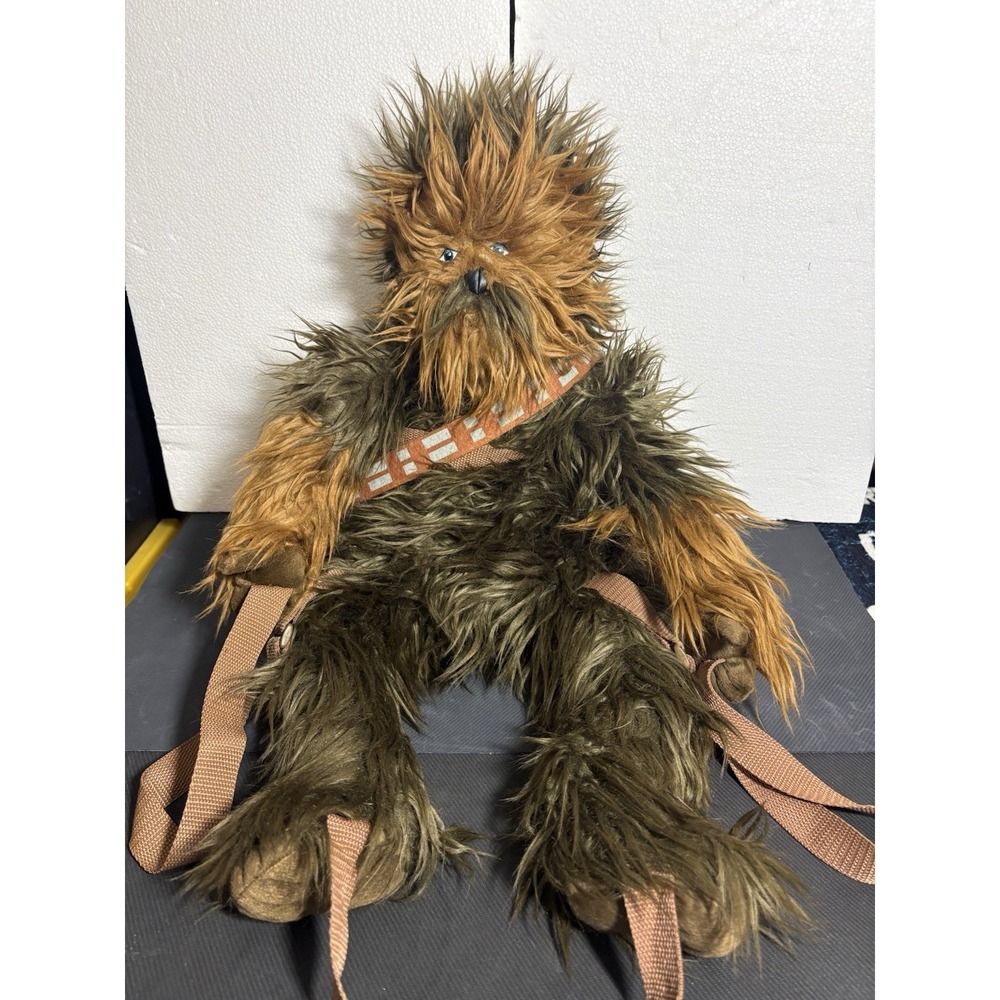 Star Wars CHEWBACCA Chewy Full Body 25" Plush Backpack Bag Lucas Films Disney